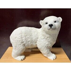 Lenox Polar Bear Cub 1996 Endangered Animal Series Porcelain Figure